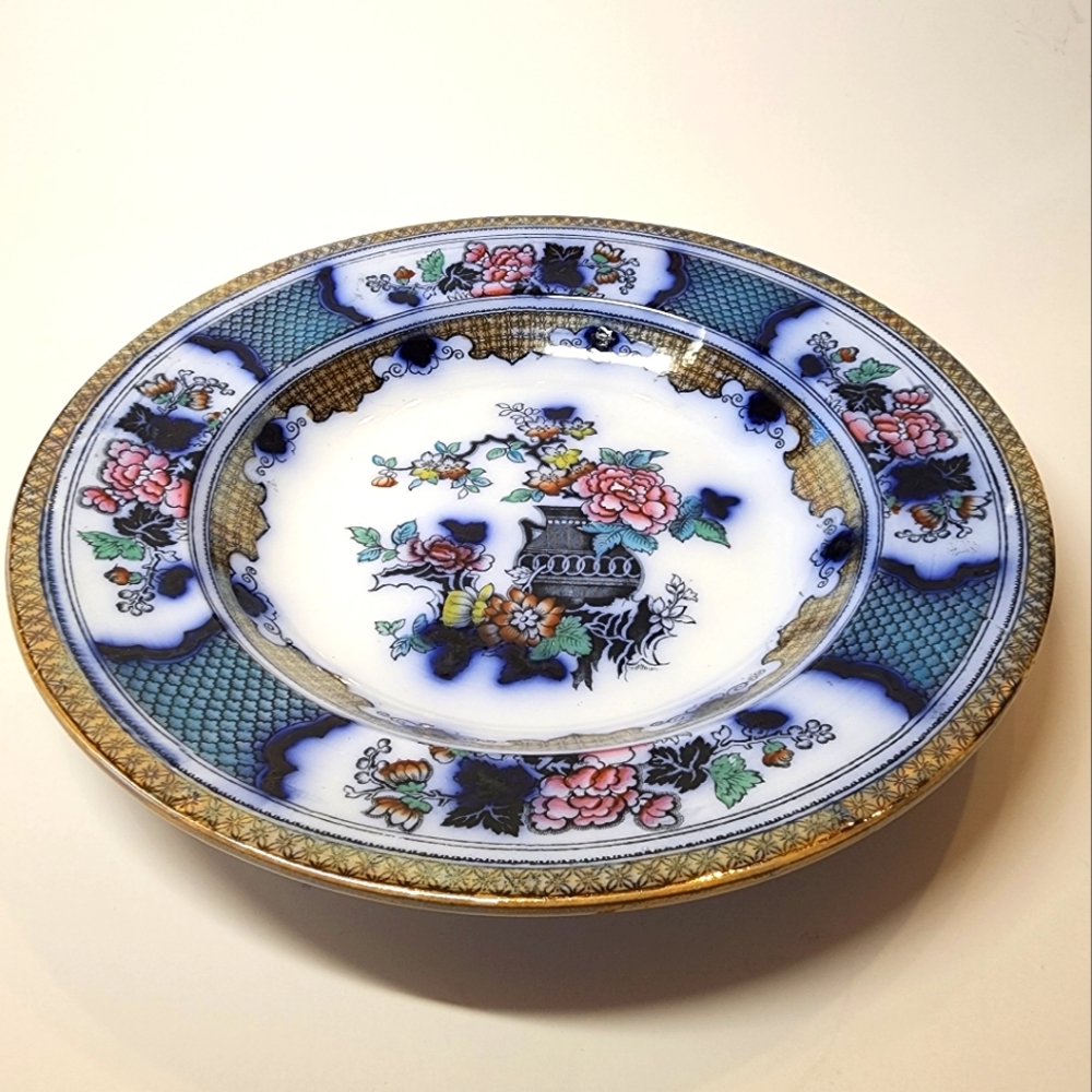 VTG Turner & Tomkinson (T&T) 'PEEL' - Floral Collectors Dinner Plate